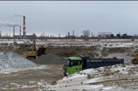 Добыча ПГС. Скриншот из видео из телеграм-канала Андрея Болгова