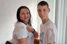 Участники проекта Изабелла и Евгений. Фото предоставили в БФ «Дети Байкала»
