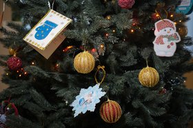 Елка желаний. Фото пресс-службы правительства Иркутской области