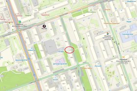 Ограничение проезда. Скриншот с сайта http://www.2gis.ru*