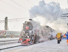 2 декабря 2025 года на станцию Иркутск-Пассажирский прибыл поезд Деда Мороза.