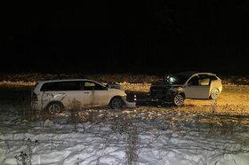 Авария в Черемхово. Фото Госавтоинспекции Иркутской области