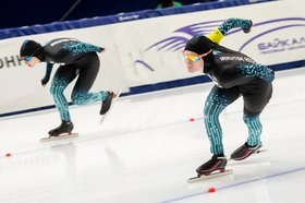 Конькобежцы. Фото пресс-службы правительства Иркутской области
