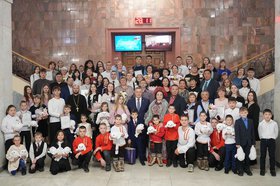 Награждение многодетных матерей. Фото пресс-службы правительства Иркутской области