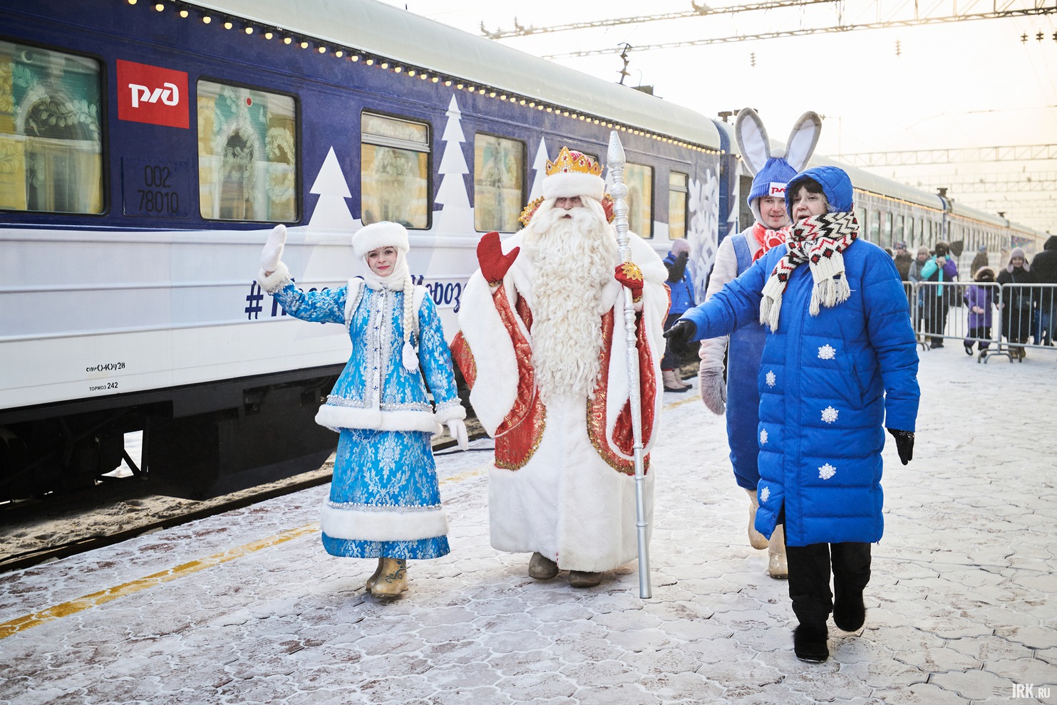 Дед Мороз отправился в путешествие по России в пятый раз.
