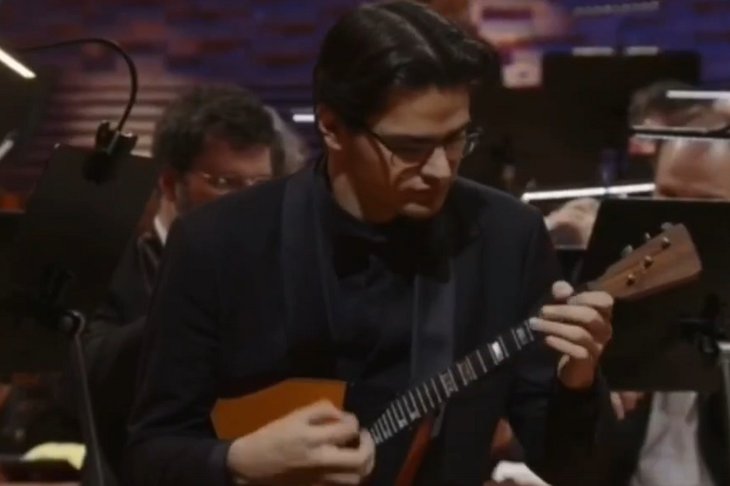 Выступление Ивана Попова. Скриншот видео из соцсетей Игоря Кобзева