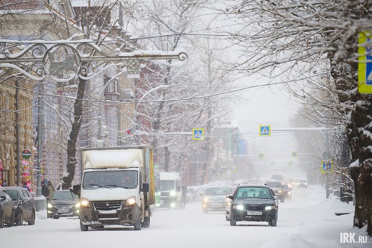 Улица Карла Маркса. Фото Маргариты Романовой из архива IRK.ru
