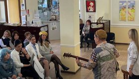 Музыкально-поэтический вечер и вернисаж в арт-галерее «Диас»