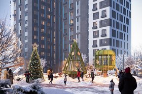 Жилой комплекс. Изображение alfa Development