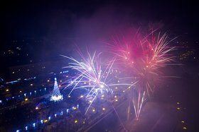 Фейерверк. Фото IRK.ru