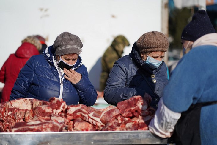 Рынок. Фото пресс-службы правительства Иркутской области