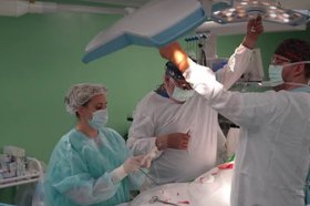 Операция. Скриншот видео со страницы Юрия Козлова в соцсети «ВКонтакте»