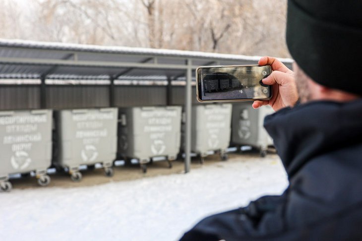 Контейнерная площадка. Фото «РТ-НЭО Иркутск»