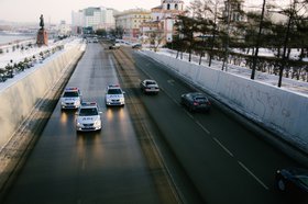 Машины ДПС. Автор фото — Никита Пятков, из архива IRK.ru