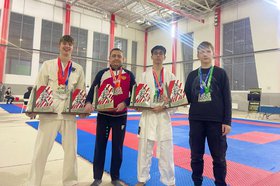 Спортсмены. Фото Игоря Наумкина