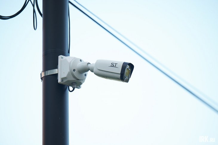 Камера видеонаблюдения. Фото Маргариты Романовой, IRK.ru