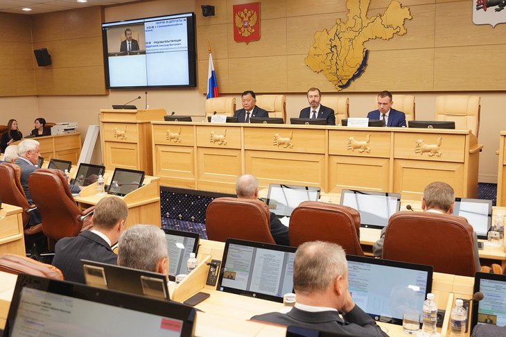 Сессия Заксобрания. Фото IRK.ru