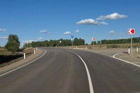 Дорога. Фото пресс-службы правительства Иркутской области