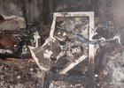 Дом после пожара. Фото пресс-службы ГУ МЧС России по Иркутской области