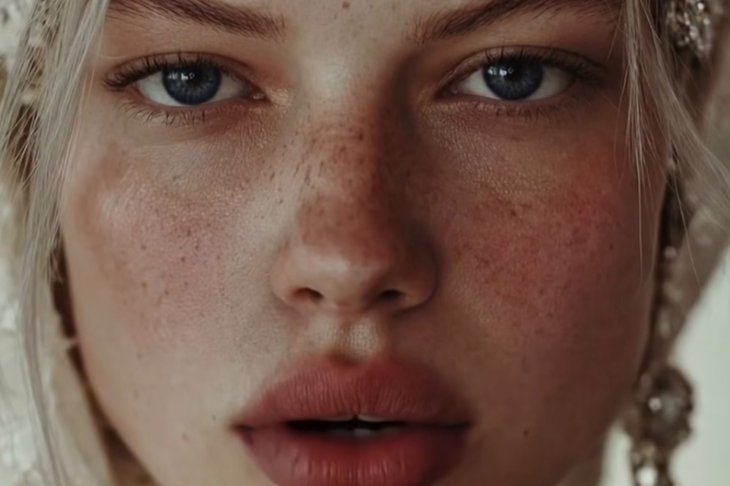 Скриншот из клипа «Расскажи, Снегурочка»