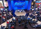 Прямая линия с Владимиром Путиным. Скриншот эфира «Россия 1»