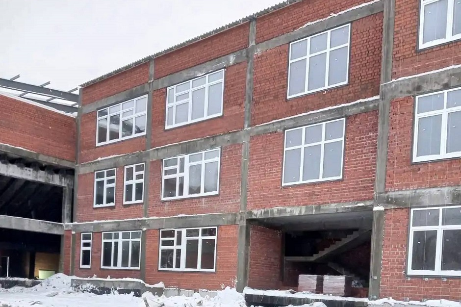 Строительство школы №7 в микрорайоне Мостоотряд