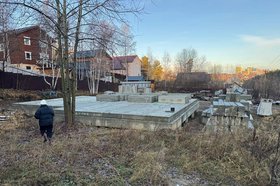 Недостроенный дом. Фото предоставила Анастасия Петрова