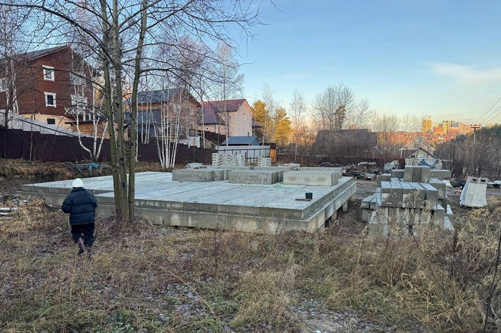 Недостроенный дом. Фото предоставила Анастасия Петрова