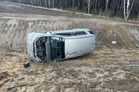 Автомобиль после ДТП. Фото от очевидца