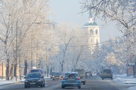 Иркутск зимой. Фото Ильи Татарникова из архива IRK.ru