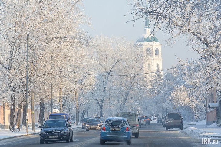 Иркутск зимой. Фото Ильи Татарникова из архива IRK.ru