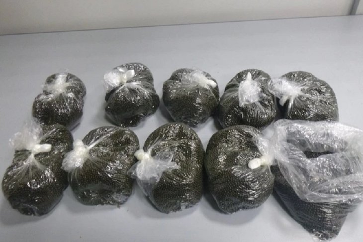 Конфискованная продукция. Фото Иркутской таможни