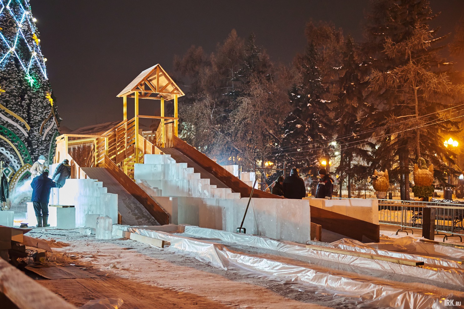 В этом году в сквере впервые за последние шесть лет будет горка!