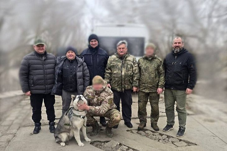 Делегация в зоне СВО. Фото пресс-службы администрации Иркутска