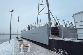 Общественное пространство на острове Юность. Фото пресс-службы администрации Иркутска