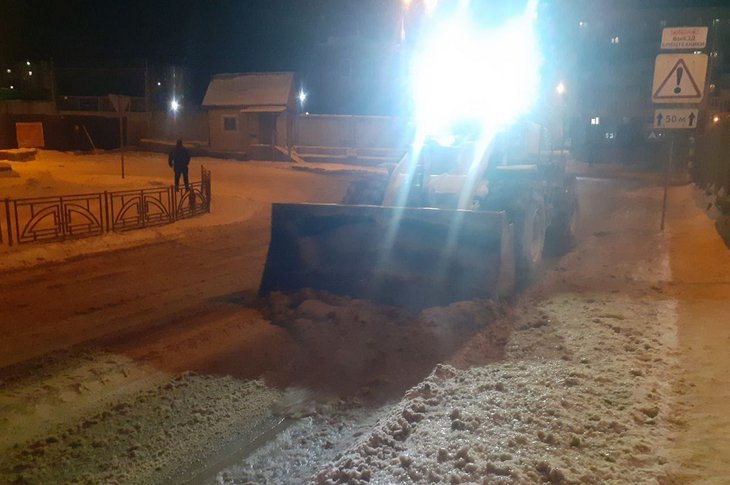 Аварию устранили ночью. Фото пресс-службы мэрии Иркутска