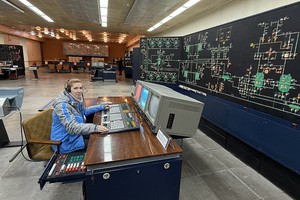 В командном пункте пуска ракеты-носителя «Энергия»