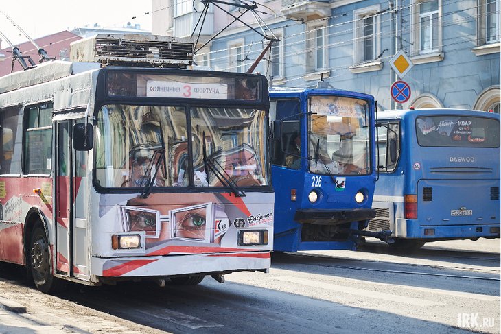 Транспорт. Фото Маргариты Романовой, IRK.ru