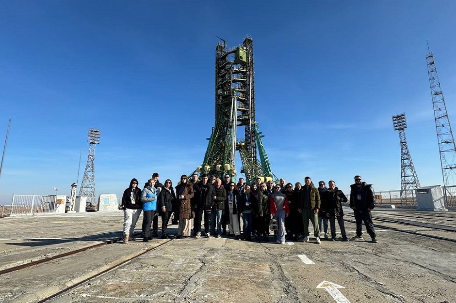 Посетители на «Гагаринском старте»