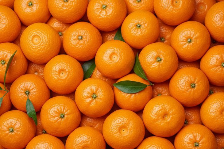 Мандарины. Изображение сгенерировано нейросетью Nano Banana Pro