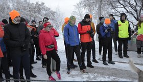 «5 вёрст». Предновогодняя общегородская пробежка