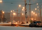 Зимний вечер. Фото Владимира Смирнова, IRK.ru