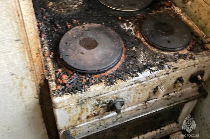 Последствия пожара. Фото пресс-службы ГУ МЧС России по Иркутской области