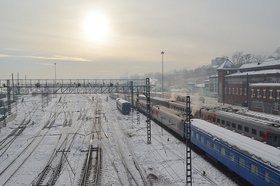 Железнодорожные пути. Фото Ильи Татарникова из архива IRK.ru