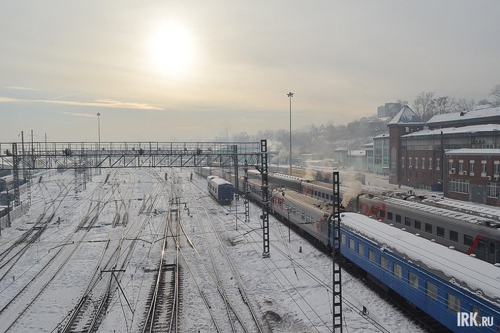 Железнодорожные пути. Фото Ильи Татарникова из архива IRK.ru
