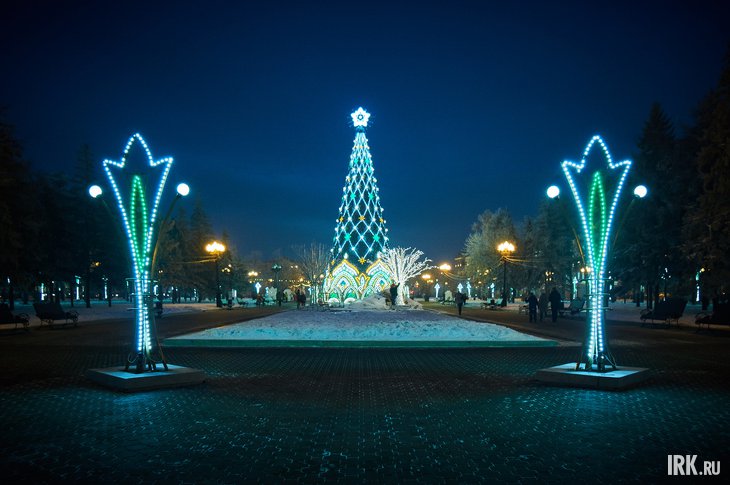 Новогодняя елка. Фото Маргариты Романовой, IRK.ru