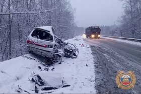 ДТП. Скриншот видео Госавтоинспекции региона