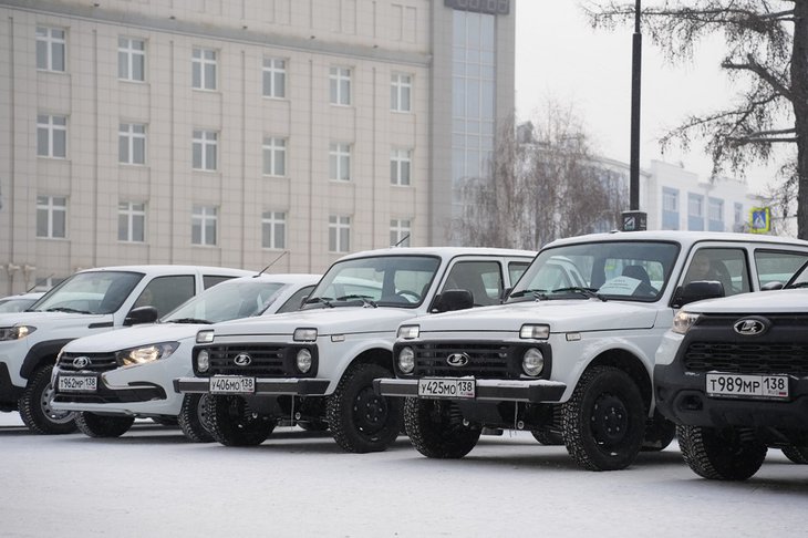 Автомобили. Фото пресс-службы правительства Иркутской области
