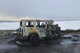 Авария в Усольском районе. Фото пресс-службы прокуратуры Иркутской области