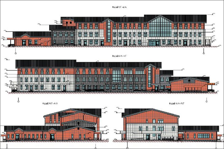 Проект поликлиники. Изображение из телеграм-канала минстроя Приангарья
